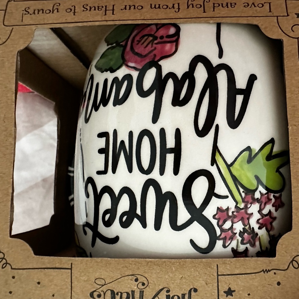 Glory Haus Sweet Home Alabama Floral Mug new in box - Picture 6 of 9